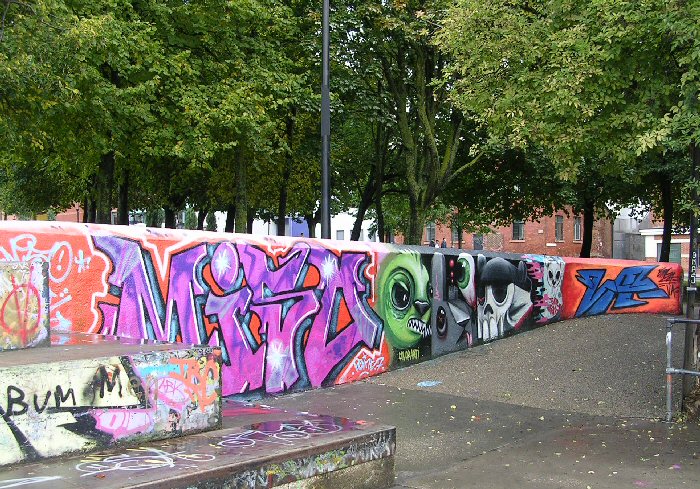 Artwork at Devonshire Green, Sept. 2012