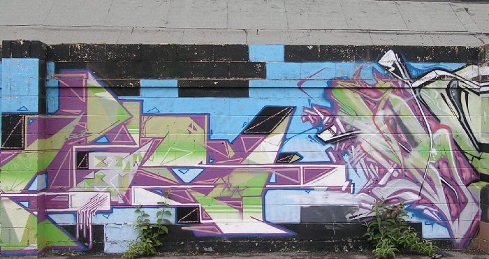 Artwork at Milton Street, June 2011