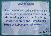 Invitation to graffiti artists